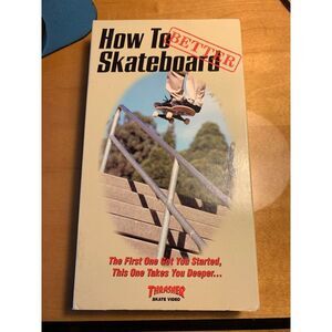 EUC - 1997 High Speed Thrasher Skate Video How To Skateboard Better VHS